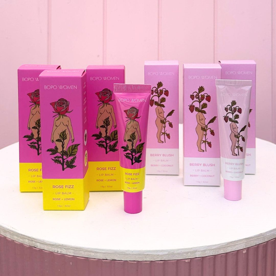Bopo Women Lip Balm Bloom and Rocket Florist Brisbane