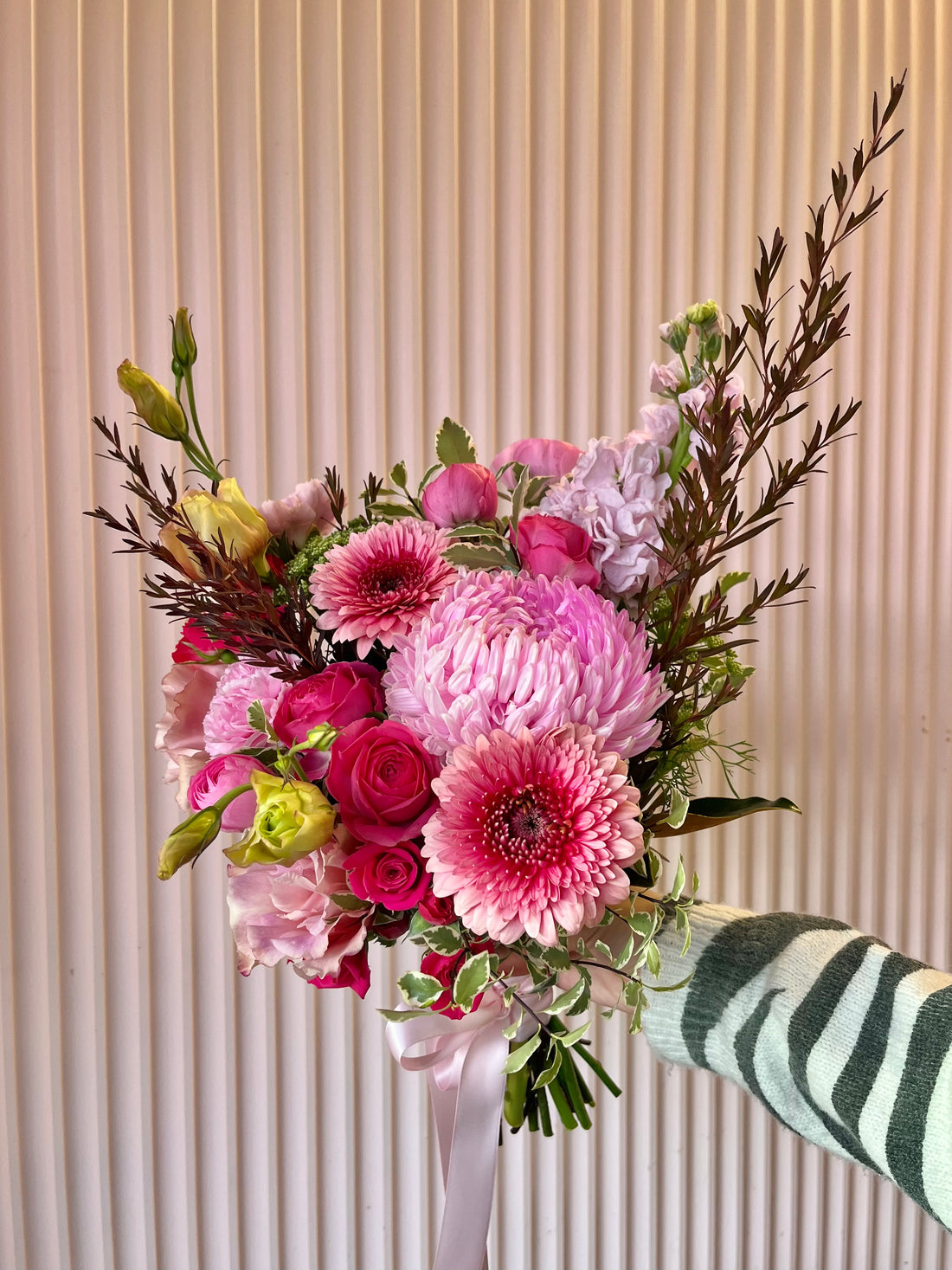Stunning Fresh Flower Bridal Bouquet. Wedding Flowers. Bloom and Rocket, Brisbane Florist . Taringa Florist.