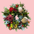 Bloom native flower wreath. Bloom and Rocket Florist Brisbane.