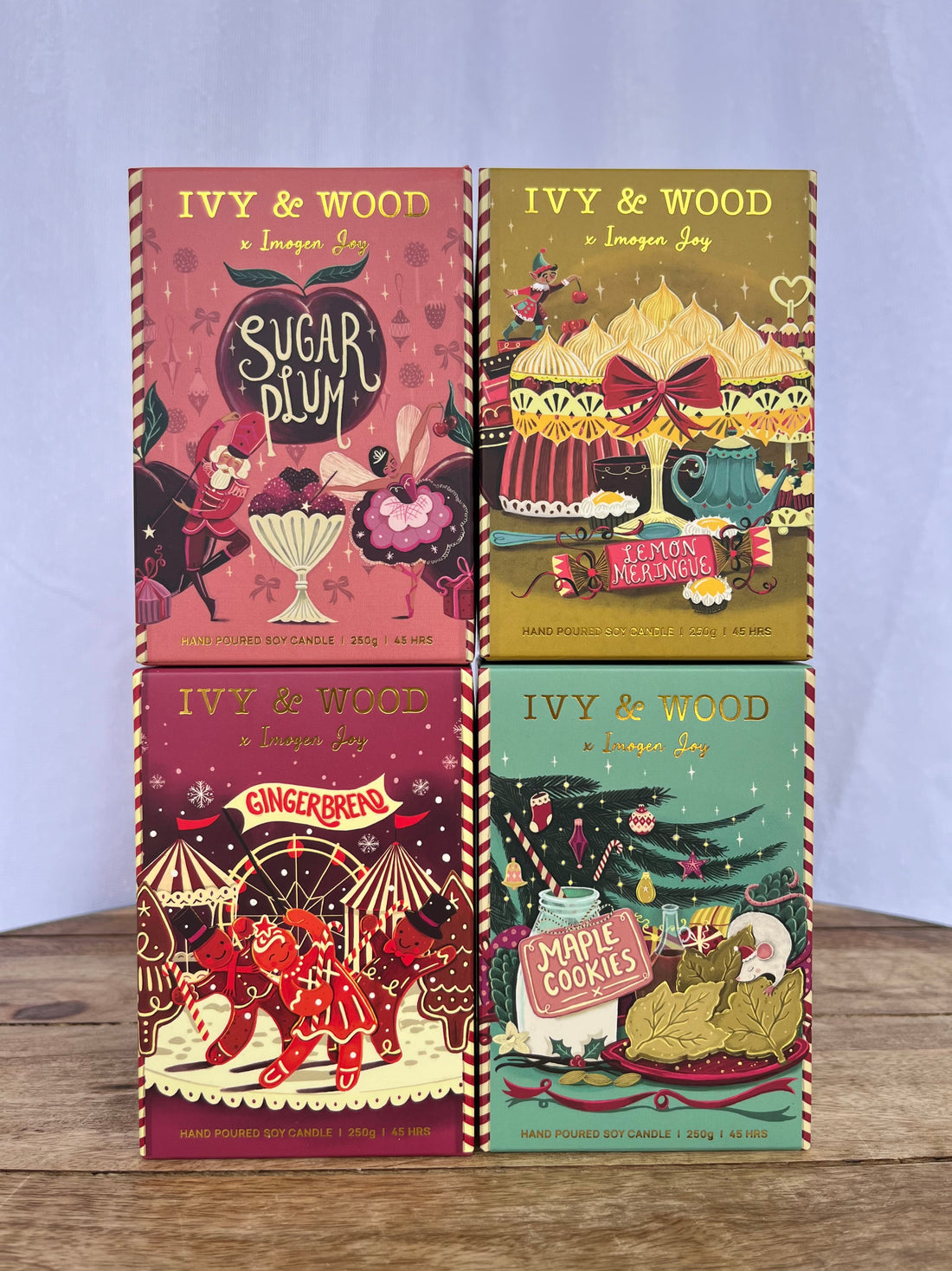 Ivy &amp; Wood Christmas Candle