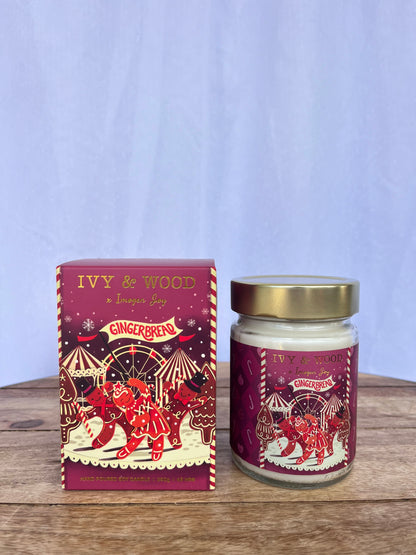Ivy &amp; Wood Christmas Candle