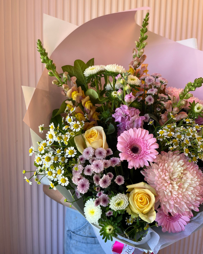 Pastel Bouquet. Brisbane bouquet. Same day flower delivery.